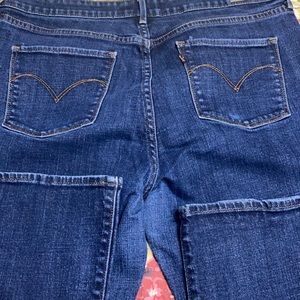 Levi’s denim blue jeans